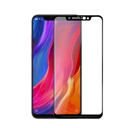 2 шт 3D полный Клей закаленное стекло для Xiaomi 7 Plus Полное покрытие экрана Взрывозащищенная защитная пленка для экрана для Xiaomi 7 Plus