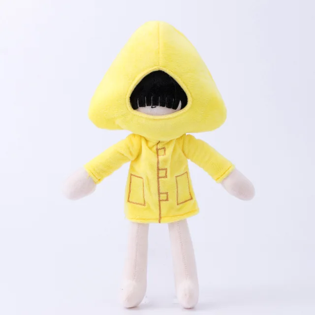 Anime Little Nightmare Little Nightmare 2 Plush Toy Doll Little Six Plush Stuffed Anime Toy Nightmare Game Plush Toy Fan Gifts New small six