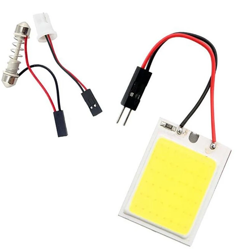 Аксессуары, автомобильный интерьерный светильник 24 SMD COB светодиодный T10 панельная лампа, универсальная, устойчивая к ржавчине