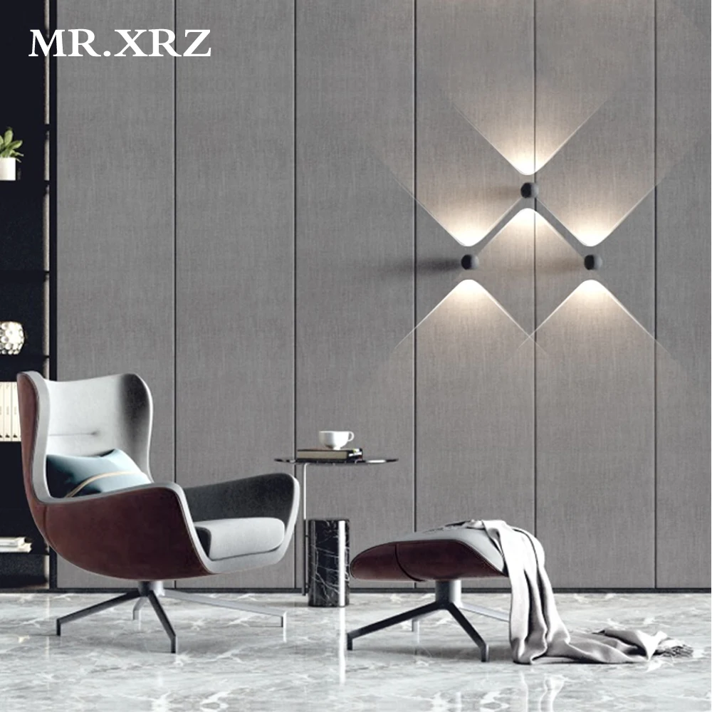 MR.XRZ IP55 6 Вт Винтаж светодиодный настенные светильники 100V до 240V Nordic Алюминий шар