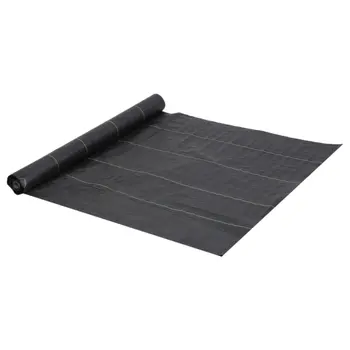 

1x10M/25M/50M/100M Heavy Duty PP Weed Barrier Control Fabric Ground Cover Membrane Garden Landscape Driveway Weed Block Nonwoven