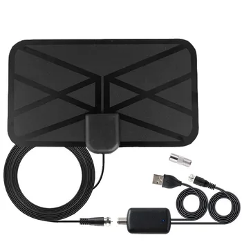 

Indoor 800 Miles 4K 1080P Digital HDTV Antenna Tv Receiver With Amplifier Signal Booster DVB-T2 Isdbt Satellite Dish receiver