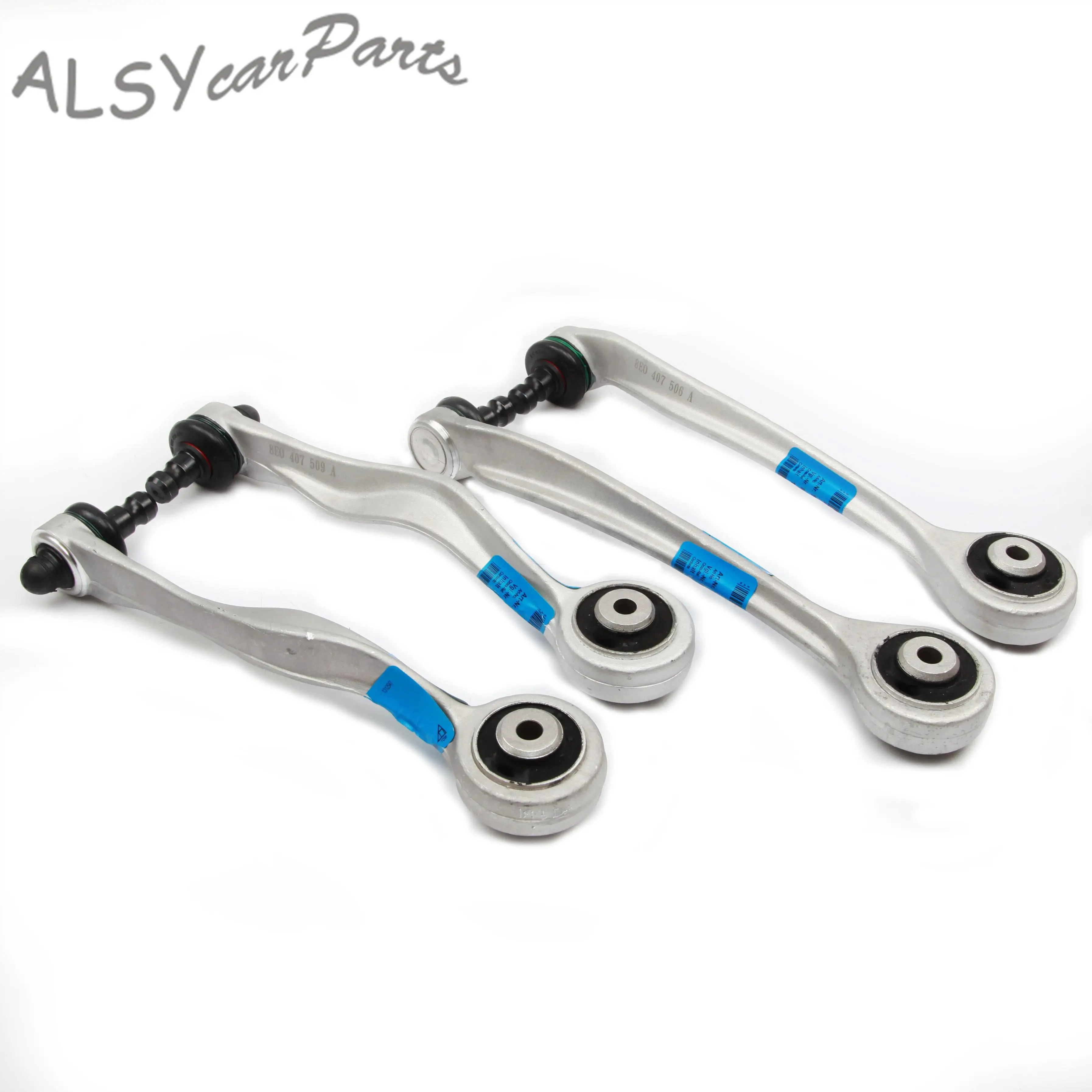 

For Audi A4 S4 A6 S6 Avant Quattro RS4 RS6 VW Passat Variant Santana Skoda Front Aluminum Suspension Control Arms Kit 8E0407510A