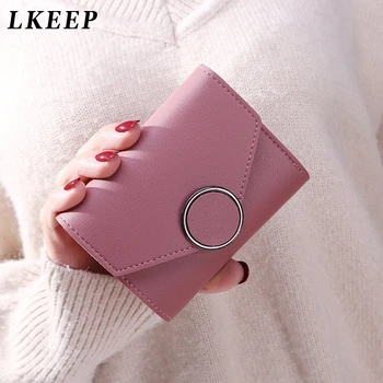 

Cartera Mujer Small Women Wallet Women's Leather Luxury Mini Women Wallets And Purses Short Female Purse Card Holder Carteira