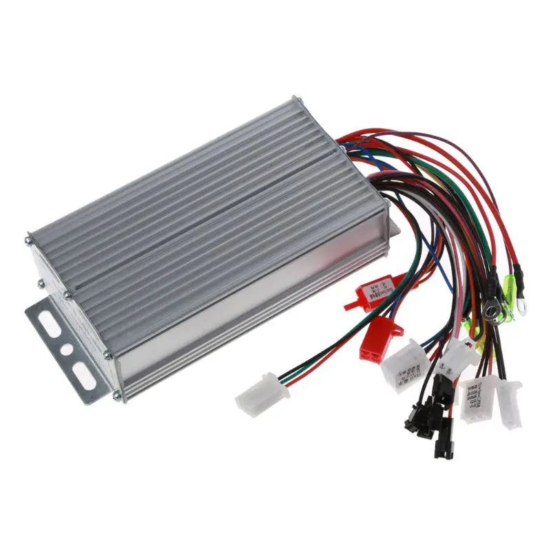 36V 48V 500W 12 Pipe Wire Brushless Motor Controller Speed Regulator for Electric