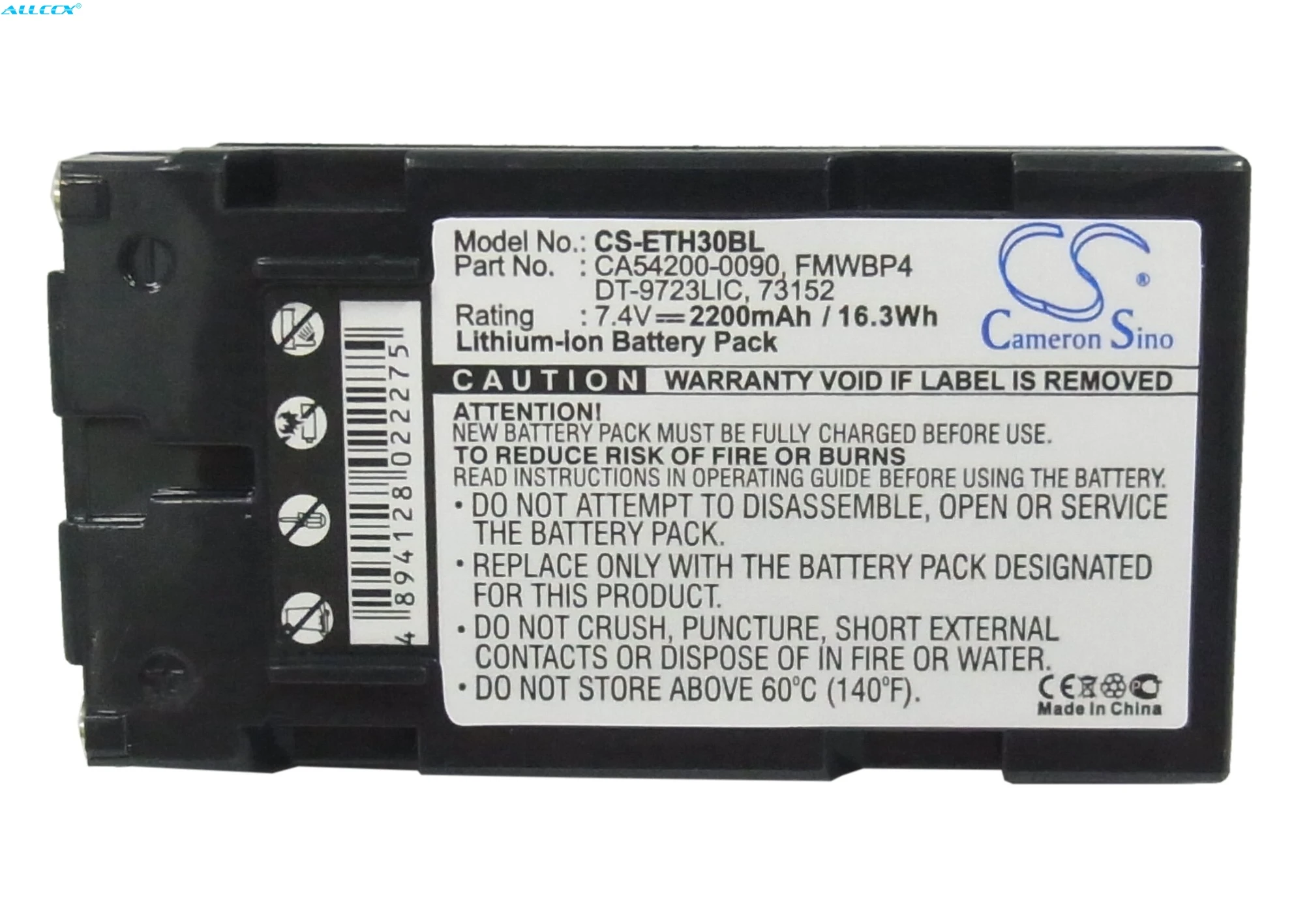 Аккумулятор Cameron Sino 2200 мАч флм 2400 для Intermec 2420 траккер Antares 2425 2430 2435 5020 5023 5025 |