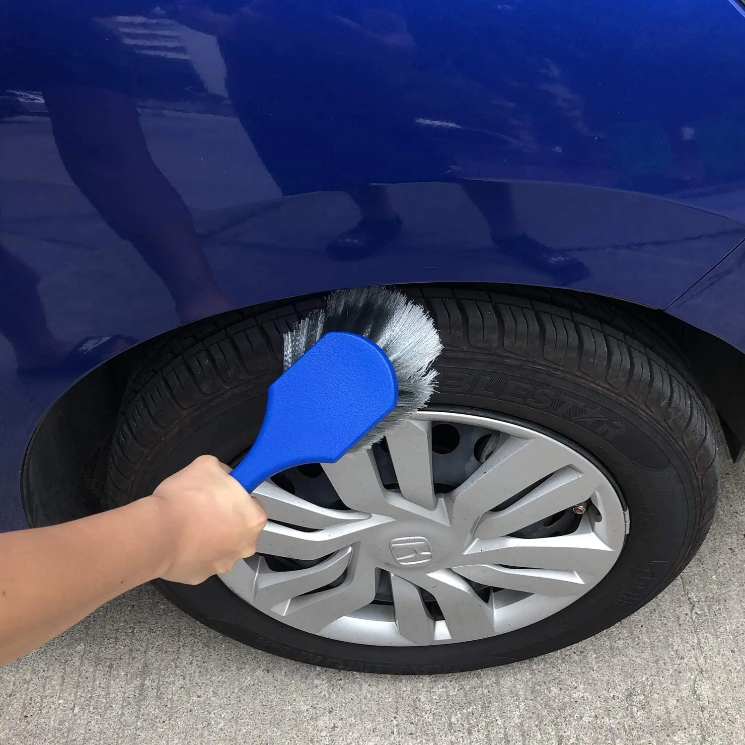 Truck Soft Bristle Wheel Cleaning Brush Rim Tire Detail Brush Automotive Tire  Brush Wheel Cleaner Brushes - AliExpress