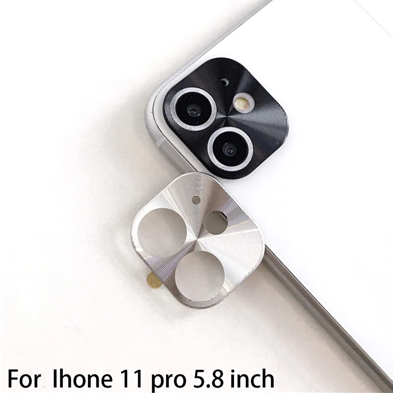 Металлический защитный чехол для объектива мобильного телефона для IPhone 11 Pro Max, защита для объективов камеры, бампер, кольцо, чехол, задняя крышка для смартфона