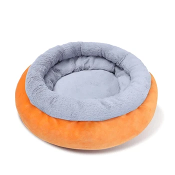 

Super Soft Pet Dog Cat Bed Kennel Round Sofa Cushion Pad Sleeping Mat for Dogs GXMA