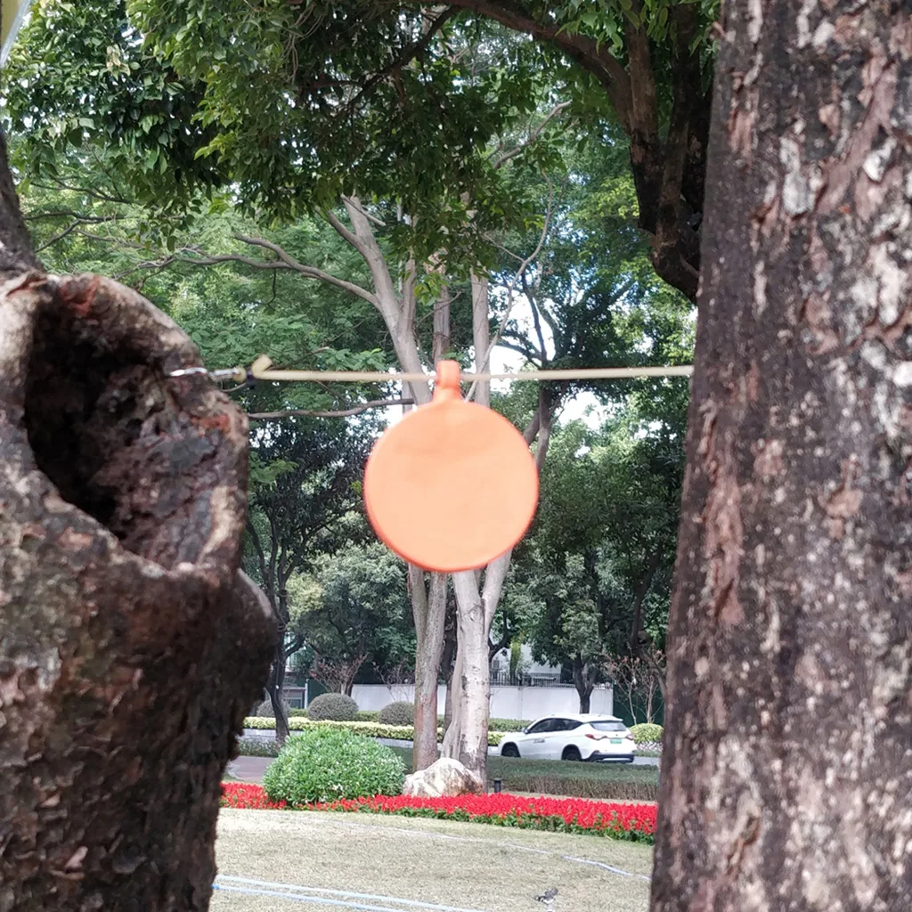 4pcs Silicone Spinner Target 3/4/5/6cm Slingshot Swinging Spinning Targets 