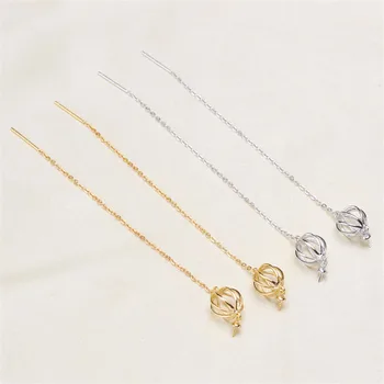 

Pearl Earrings fittings factory diy jewelry making Earrings Base Settings Gold Filling Classic Earrings Findings for Women charm