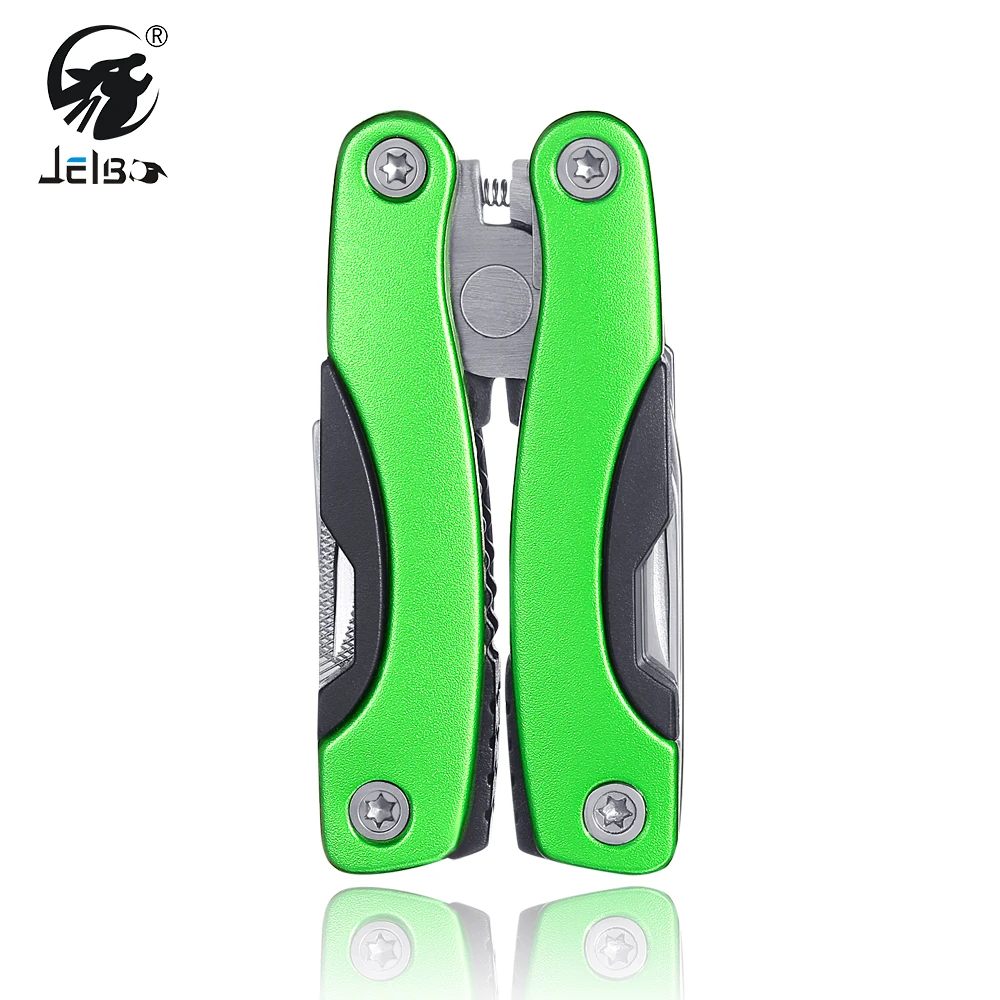WJ0055-05 JelBo мини многофункциональные плоскогубцы инструменты отвертка портативные комбинированные плоскогубцы Карманный ручной инструмент Походный нож для выживания на открытом воздухе - Цвет: WJ0055-05