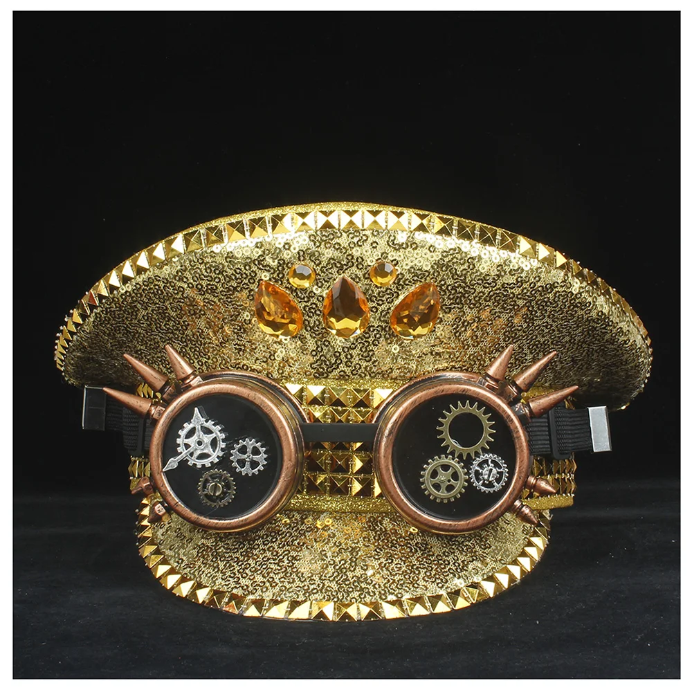 Стимпанк 2019 Мода для мужчин и женщин шлем полиции с экипировкой класса