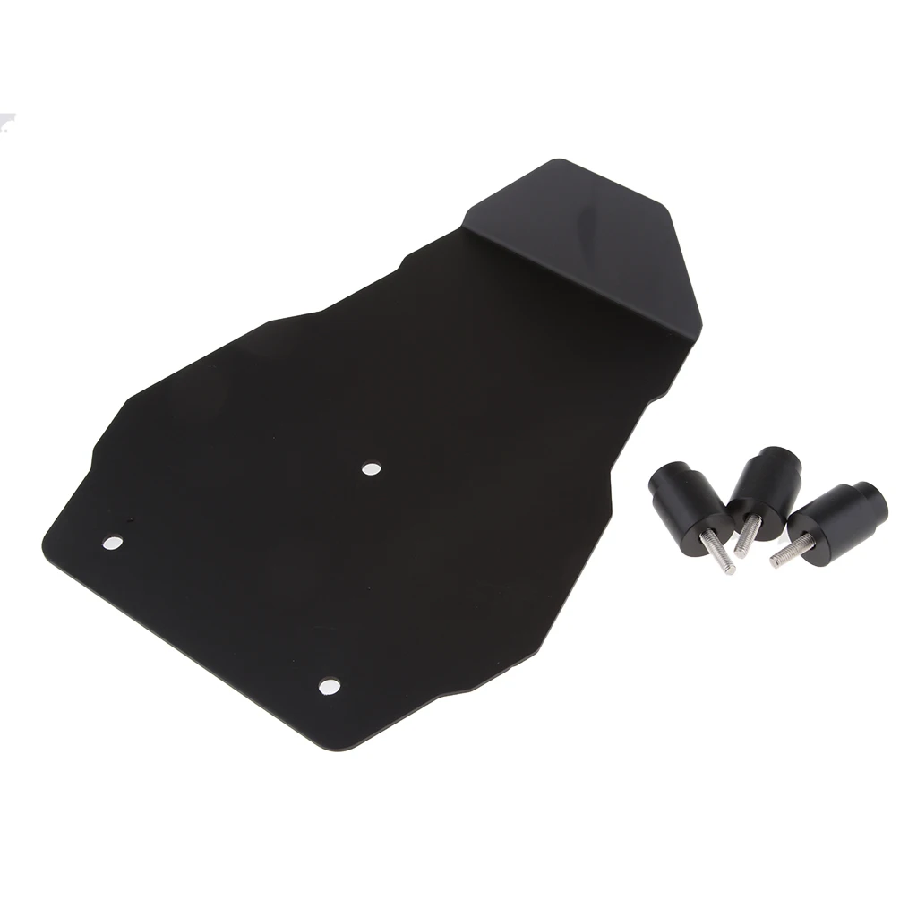 Motorcycle Mud Flap Fender Splash Guard For BMW R1200GS LC 14-17 Black