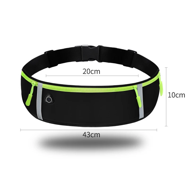 Porte Dossard Running Ceinture Sacoche Ventral Sport Sac Banane Femme  Course Fanny Pack Trekking Courir Ceinture Telephone Sport