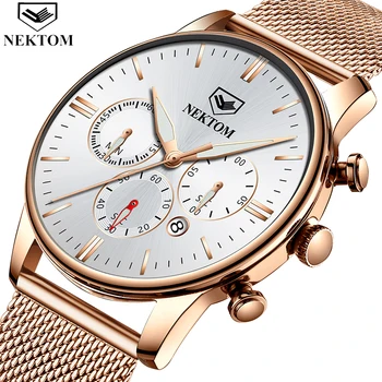 

2019 New Luxury Brand Men Watches Men Chronograph Sports Watches Waterproof Steel Quartz Watch Male Fashion Quartz Date Watch