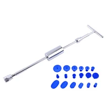 Herramienta de reparación de automóviles de abolladura sin Puller Auto herramienta de eliminación de martillo deslizante Extractor de pestañas de la succión de la Copa Kit de herramientas de mano fácil de reparar