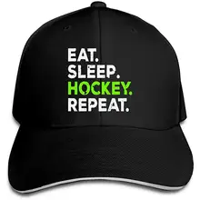 Для мужчин Wo Для мужчин s "," Eat Sleep Хоккей Повторите Кепка-тракер Шапки Бейсбол Кепки