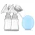 Электрический молокоотсос Двусторонний молокоотсос USB Powered with baby milk bottle baby Powerful Suction аксессуары для грудного вскармливания