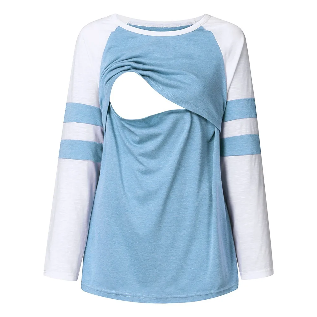 Одежда для беременных; ropa para embar; хлопковая одежда с длинными рукавами в стиле пэчворк; S-2XL Одежда для беременных; Z4