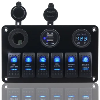 

12V Toggle Switch For Car SUV Marine RV Truck IP68 Waterproof Replacement