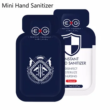 

20pcs Waterless Hand Sanitizer Hand Disinfection Gel No-clean Quick-Dry Disposable Handgel 75% Quick Drying Anti Bacterial