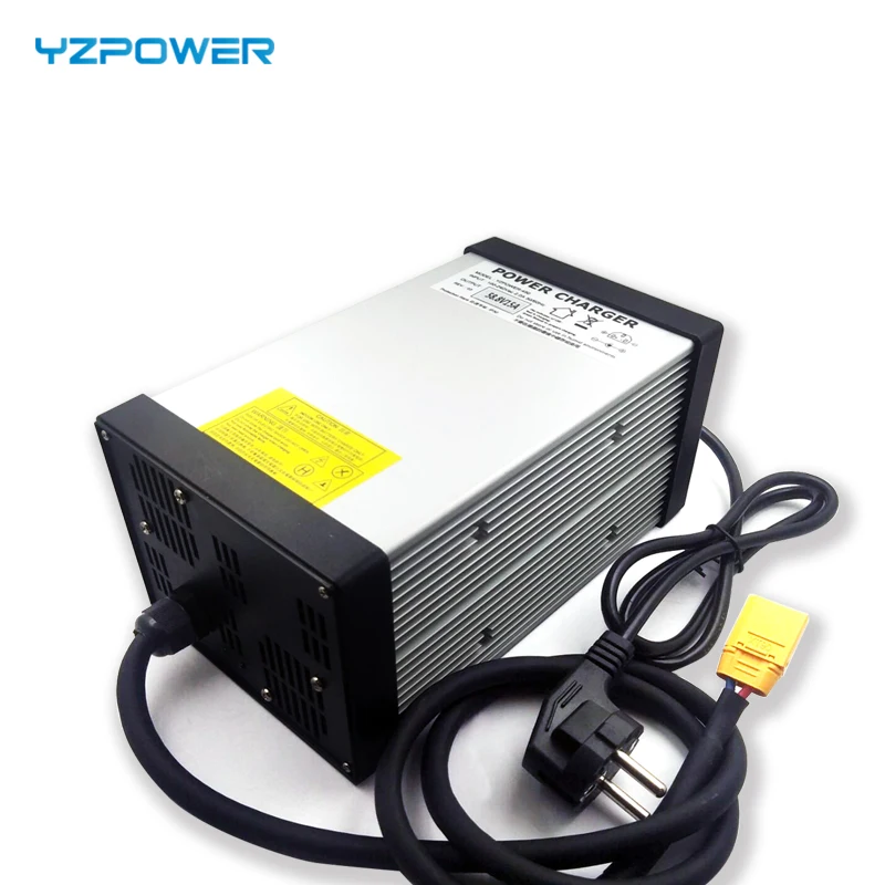 YZPOWER CE Rohs 16S 67 2 V 7A 7.5A 8A 8.5A 9A 9.5A 10A литий ионный аккумулятор зарядное устройство для