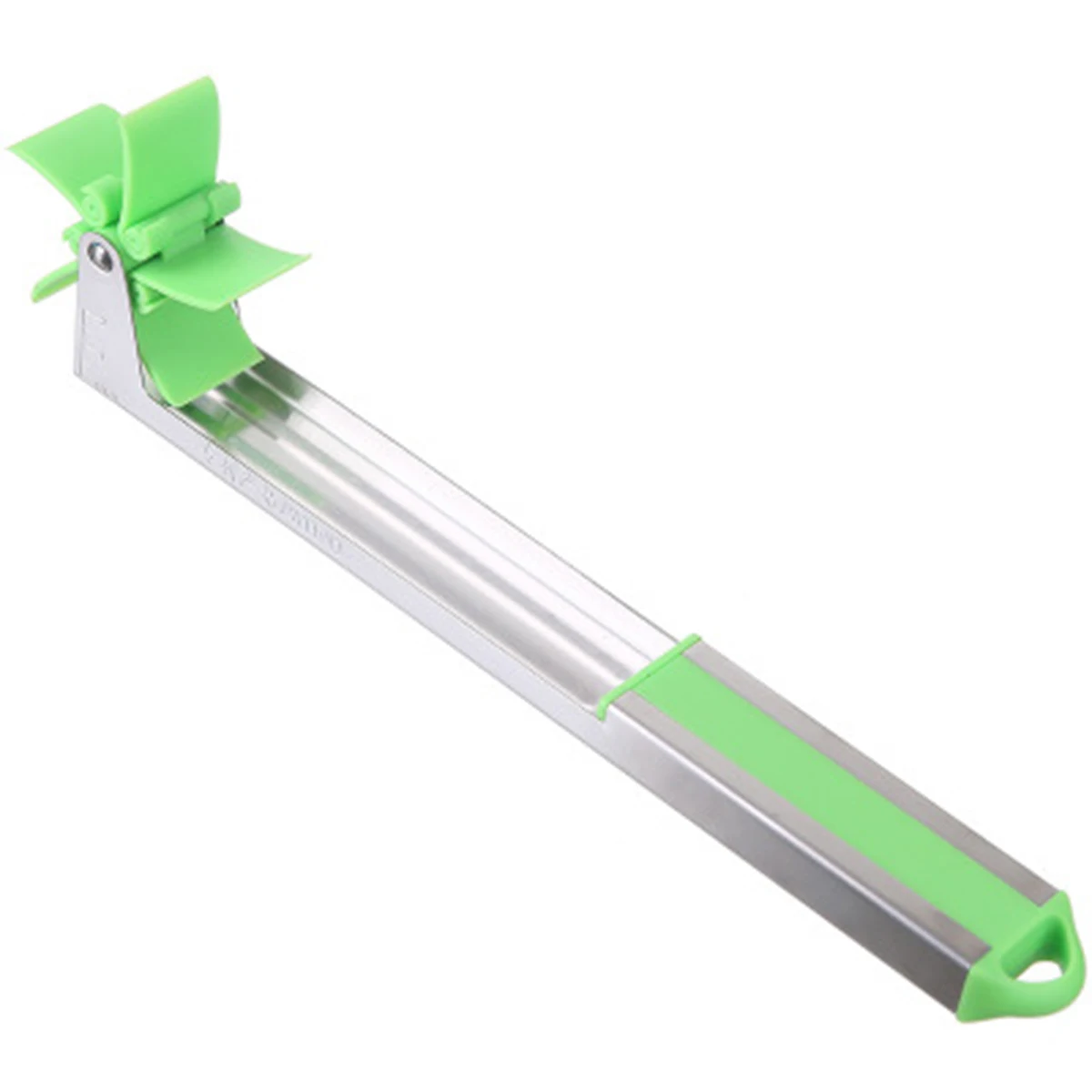 

1PC Watermelon Windmill Cutter Slicer, Stainless Steel Shape Fruit Tools Quickly Cut Tool Kitchen Gadgets [3]