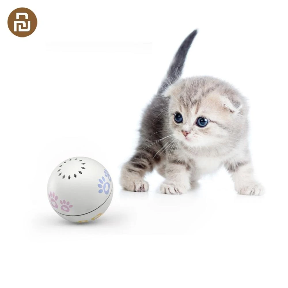 Youpin Jouets Petoneer Pour Chat Balle Intelligente Boite A Cataire Integree Defilement Irregulier Jouets Intelligents Pour Chat Kong Aliexpress