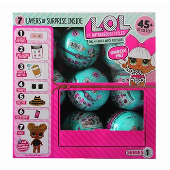 

L.O.L.SURPRISE! lol dolls Surprise toys Beautiful Hair Doll Generation DIY Manual Blind Box Model Doll Toy Gift Sent random