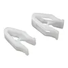 Car Console DVDCD Trim Clamp White Instrument Panel U-Type Clips Retainer ► Photo 2/6