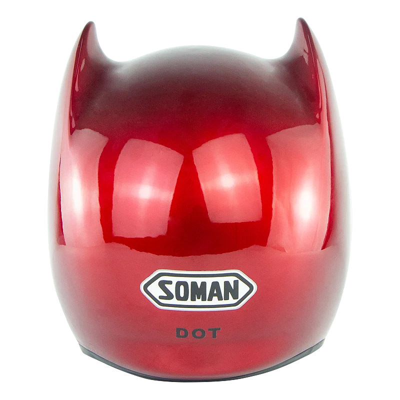Мотоциклетный шлем Бэтмена на половину лица Moto 1/2 Мужские шлемы Cascos Capacete