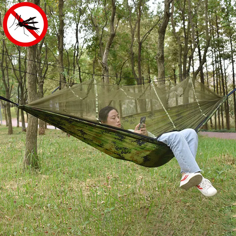 Portable Outdoor Camping Hammock With 