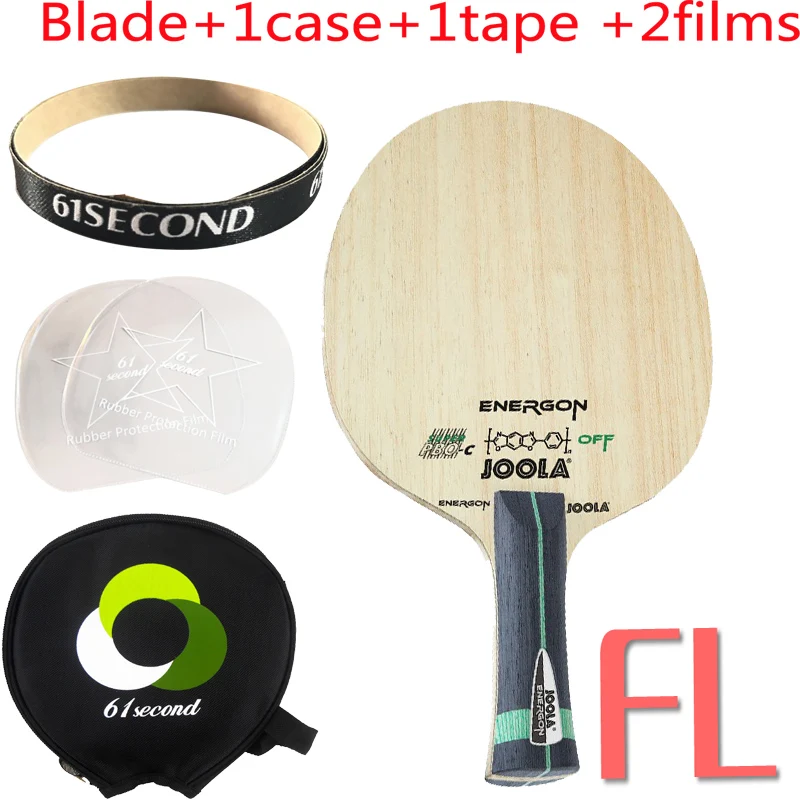FL with 1 case JOOLA Energy SUPER PBO-c(энергогон пбо Карбон, алюминиевый корпус) Настольный теннис лезвие ракетка для Пинг-Понга Летучая Мышь - Цвет: FL with 1 case