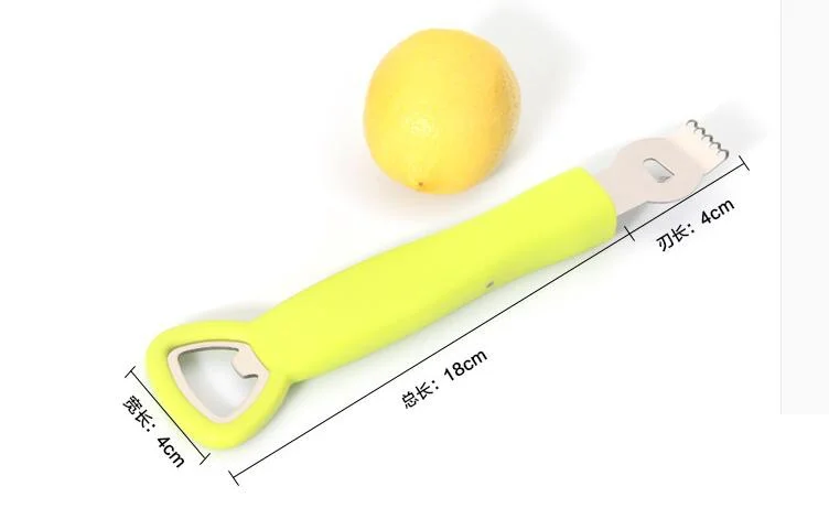 Многофункциональный Нож для пилинга лимонная овощная Терка открывалка для бутылок кухонные принадлежности гаджеты