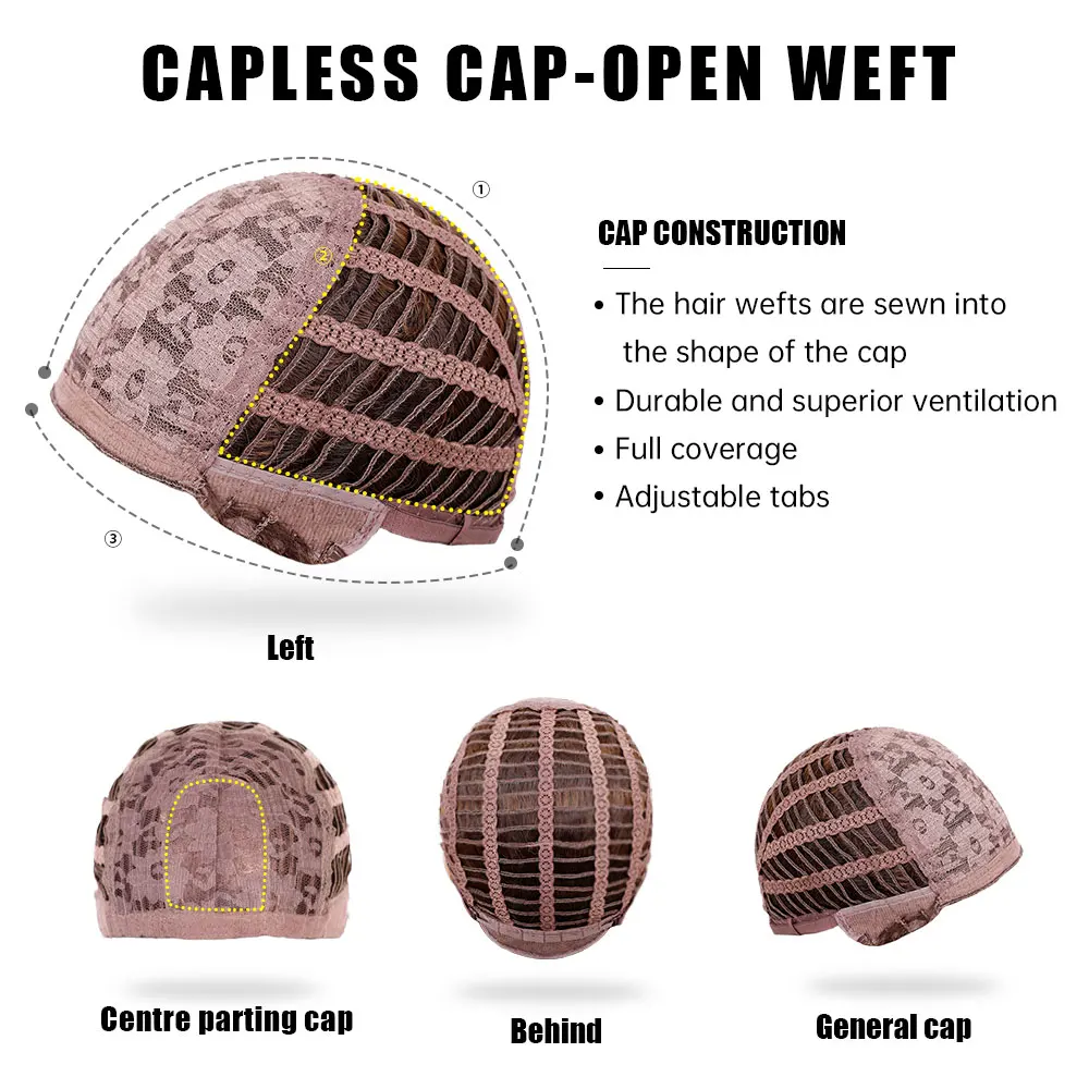 HENRY MARGU Long Black Brown Body Wave Synthetic Wigs Heat Resistant Natural Cosplay Wigs for Women Middle Part Hair Wigs