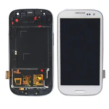 SZMUGUA 4,8 яркость для samsung Galaxy S3 Neo i9301 i9300i i9308i i9301i ЖК-дисплей с сенсорным экраном дигитайзер Рамка Корпус