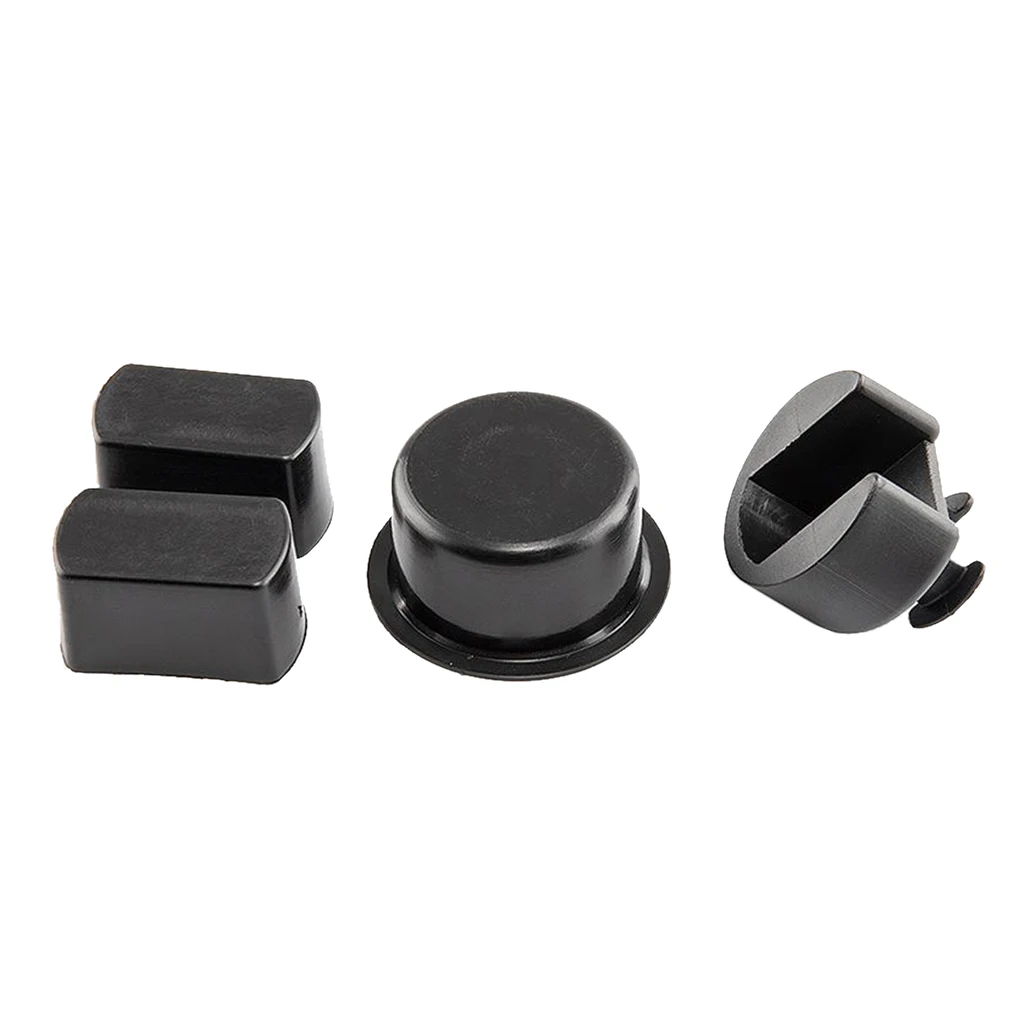 ABS Door Hinge Bushings 4Pcs fits for Dodge Ram for Ford F Series Trucks Tailgate Hinge  Bushing Insert Kit