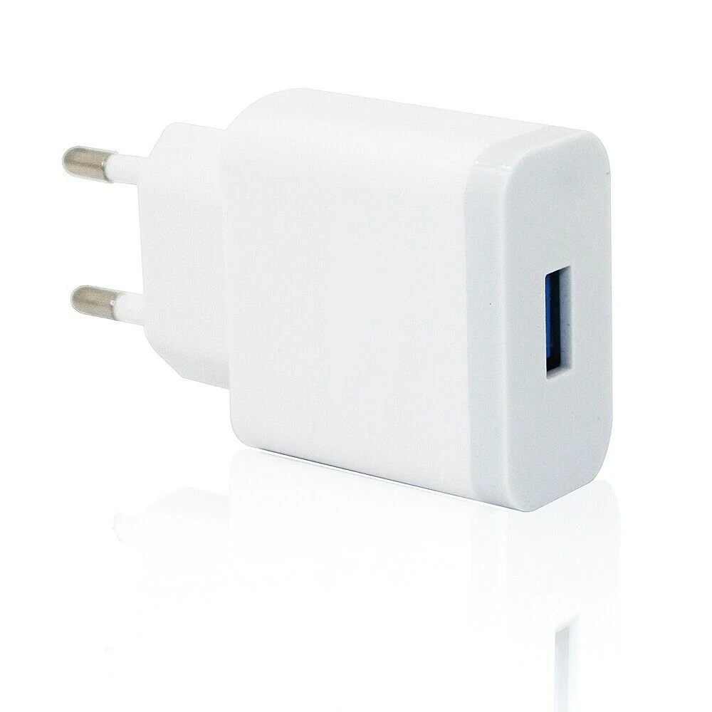 5V 2.4A USB Зарядное устройство US/EU адаптер Мощность адаптер Белый 1-Порты и разъёмы стены Зарядное устройство быстрой зарядки