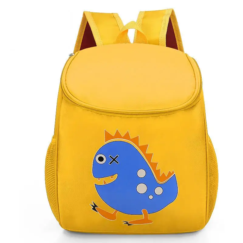 Рюкзак для девочек от 2 до 7 лет, Mochilas Escolar, Детская сумка через плечо, школьный рюкзак для мальчиков, школьные сумки, ортопедическая новая школьная сумка - Цвет: huang se
