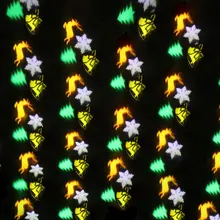 Светодиодный светильник для проектора, Рождественский водонепроницаемый проектор, лампа для украшения сада, BJStore