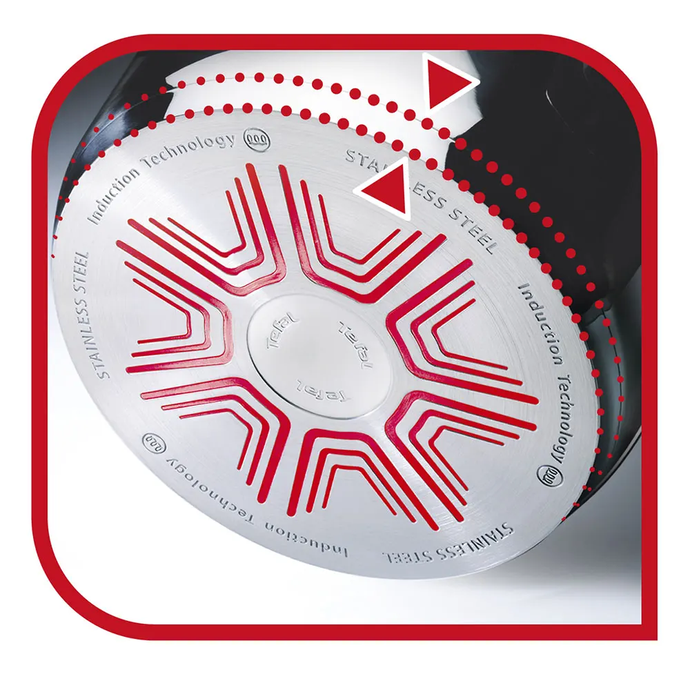 Кастрюля Tefal Hero, нержавеющая сталь, 20 см, с крышкой E8254474