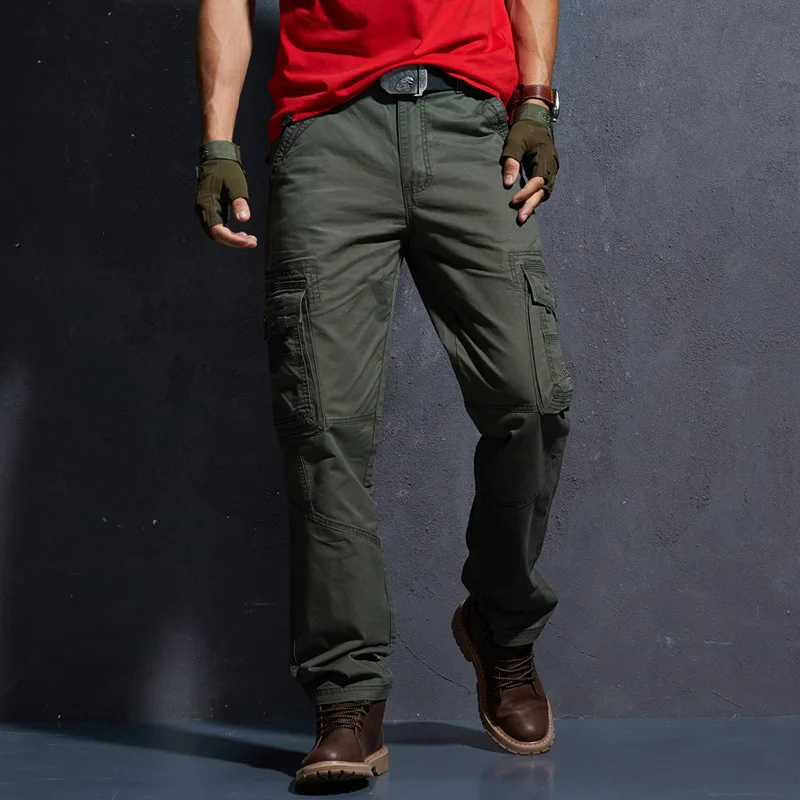 Повседневные мужские легкие тактические брюки карго, мужские хлопковые эластичные брюки с множеством карманов, мужские FSN-381