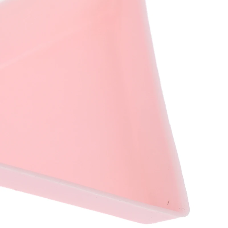 3Colors Plastic Triangle Nail Tray Nail Art Rhinestone Bead Crystal Sorting Storage Plate Manicure Tools Accessory 5pcs/lot