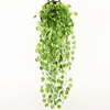 90cm Artificial Green Plants Hanging Ivy Leaves Radish Seaweed Grape Fake Flowers Vine Home Garden Wall Party Decoration ► Photo 2/6