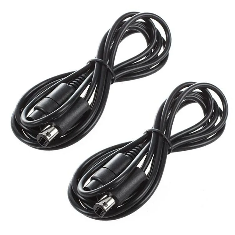 FZQWEG 2 шт. для wii GC N-G-C 1 шт. 1,8 м удлинитель для геймпада свинцовый кабель для Nintendo Gamecube игровая подставка контроллер