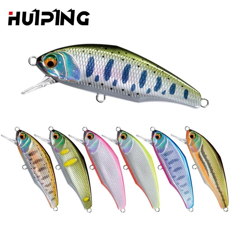 1 pcs Minnow 44mm 3.5g Sinking Floating Mini Wobbler Fishing Lure Artificial Hard Bait Trout Crankbait Tackle | Спорт и развлечения