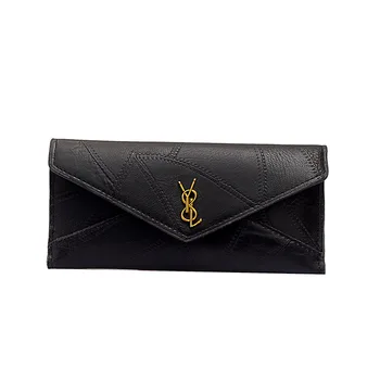 

Vintage Fashion Leather Wallet 2020 Retro Women Wallet Coin Photo Women Purses Bank Credit Card Handbags Clutch Bag Black Brown