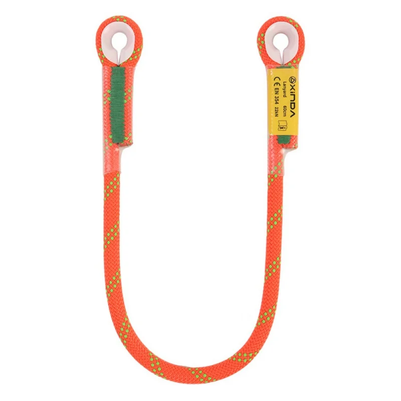 O1 60CM Protective Eye-to-eye Sling Loop Rappelling Rope Mountaineering Professional Rock Climbing 10.5mm Rescue Lanyard Accessories - Цвет: O1 60CM