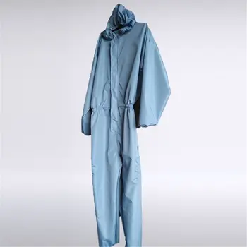 

Working clothes / non-woven protective clothing Siamese with cap dust-proof spray paint breeding enzyme clothing 1 set